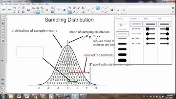 sampling distribution and CLT