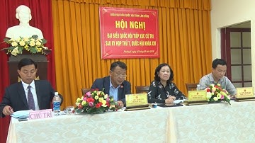 Đồng chí Trương Thị Mai tiếp xúc cử tri tại Lâm Đồng