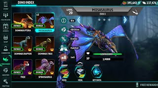 getting mosasaurus in dino tamers