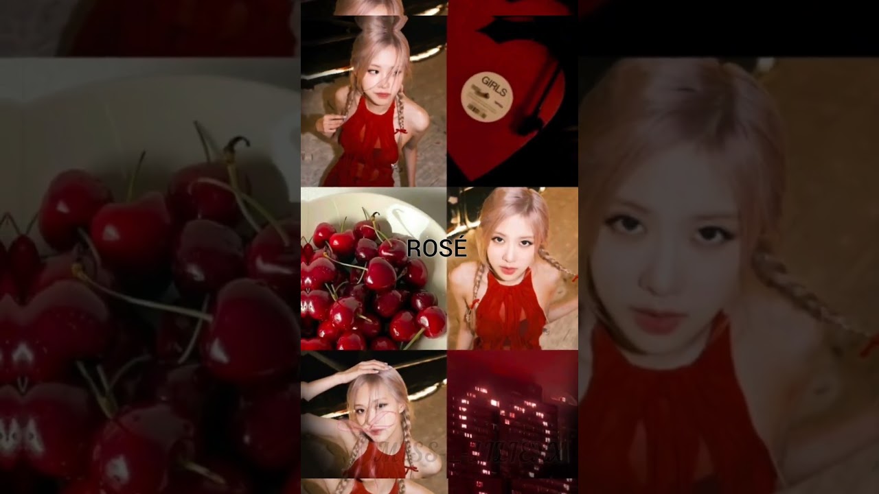 WHICH BLACKPINK MEMBER LOOKS GOOD IN RED OUTFIT 🍒 || ~ BLACKPINK ~ || ANNIE~