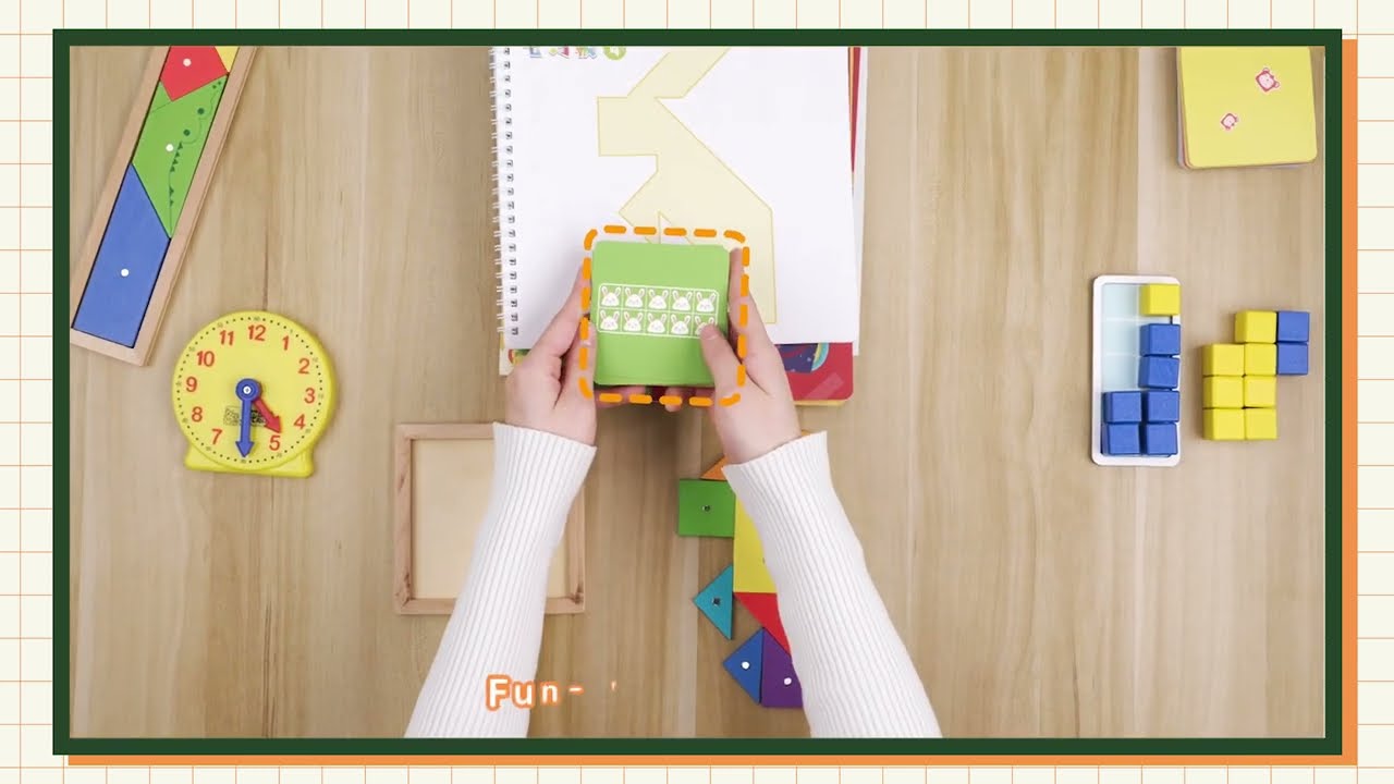 A surprise learning box monthly to enhance your child's Math comprehension!