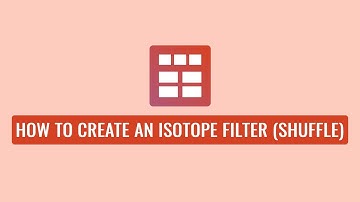 Smart Post Show Pro - How To Create an Isotope (Shuffle) Filter