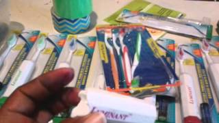 Items needed to make bristle bots