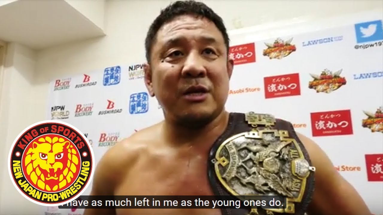 wwe raw 2019 new Apr 24 'Road to WRESTLING DONTAKU 2018' - 1st match : Post-match comments [English subs]