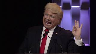 Hilarious Donald Trump Impersonator John Di Domenico in front of a live audience