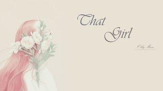 [1 HOUR] That Girl Lyric - Olly Murs || Video Lyric HD