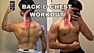 FULL Back &amp; Chest Workout For GROWTH &amp; MASS!