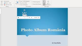 Crearea albumele foto în PowerPoint screenshot 4