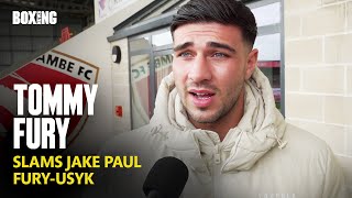 Tommy Fury Blasts Jake Paul, Wants Conor McGregor \& Fury-Usyk