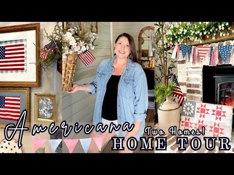 Vintage Americana Summer Home Tour | Two Cozy Homes Full Of Charm