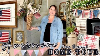 Vintage Americana Summer Home Tour | Two Cozy Homes Full of Charm