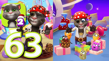 My Talking Tom 2 -  Walkthrough Gameplay Ep 63 HD (iOS Android)