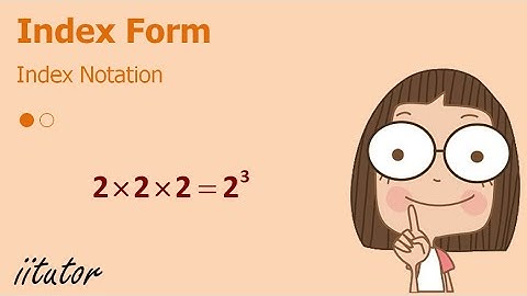 💯 Expanded Form to Index Form by Law of Indices