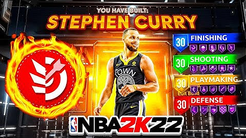 BEST STEPHEN CURRY BUILD NBA 2K22! NEW BEST POINT GUARD BUILD NBA2K22! BEST STEPH CURRY BUILD 2K22