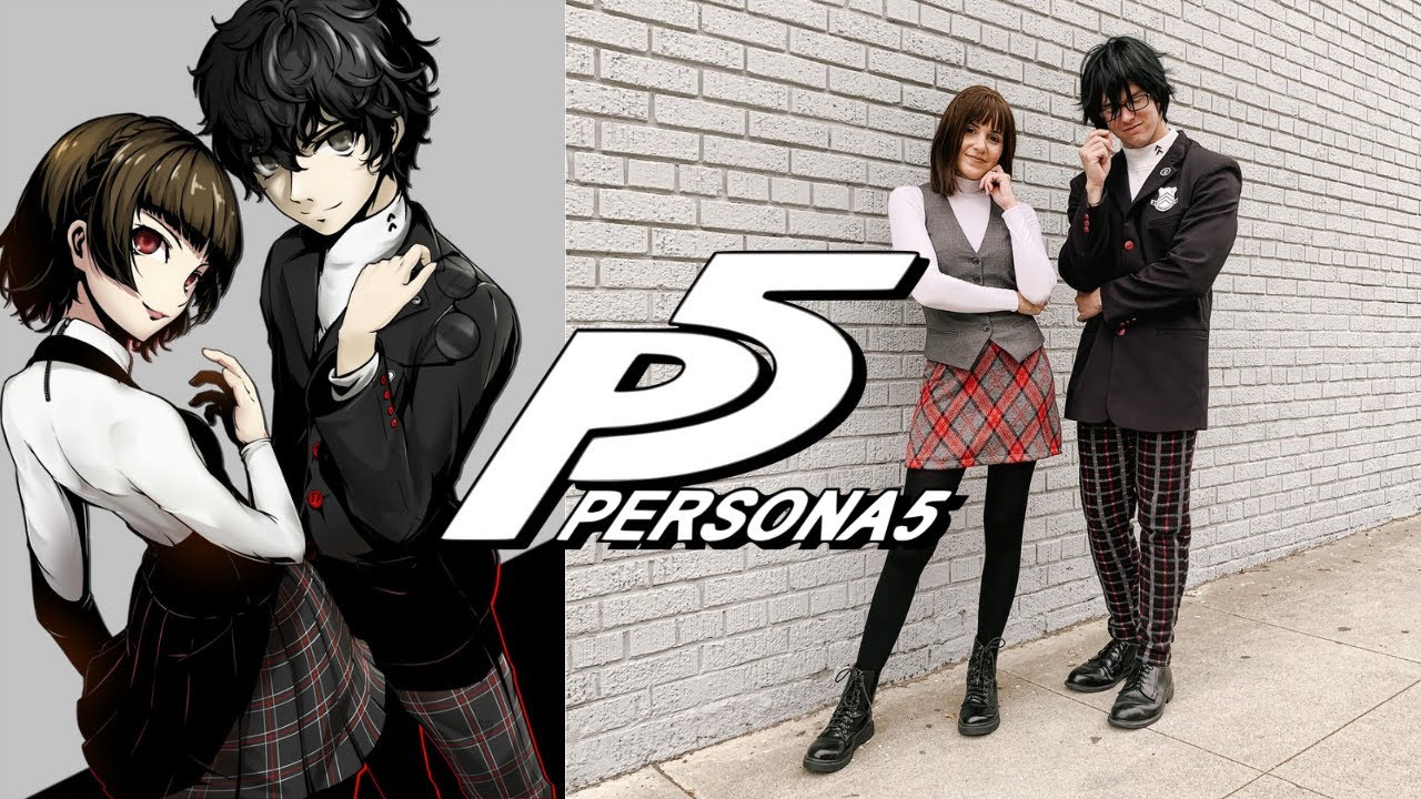 Thrift & DIY Persona 5 Costumes | Makoto & Ren/Akira