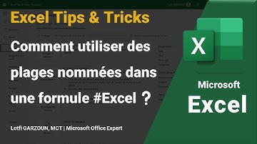 🪄 Comment utiliser des plages nommées dans une formule #Excel ❓
