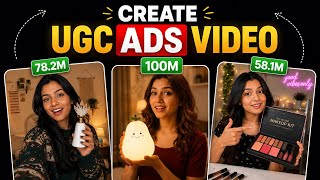Create UGC Ads Video for FREE | How To Make UGC Ads Video | Ugc Ads Video Kaise Banaye