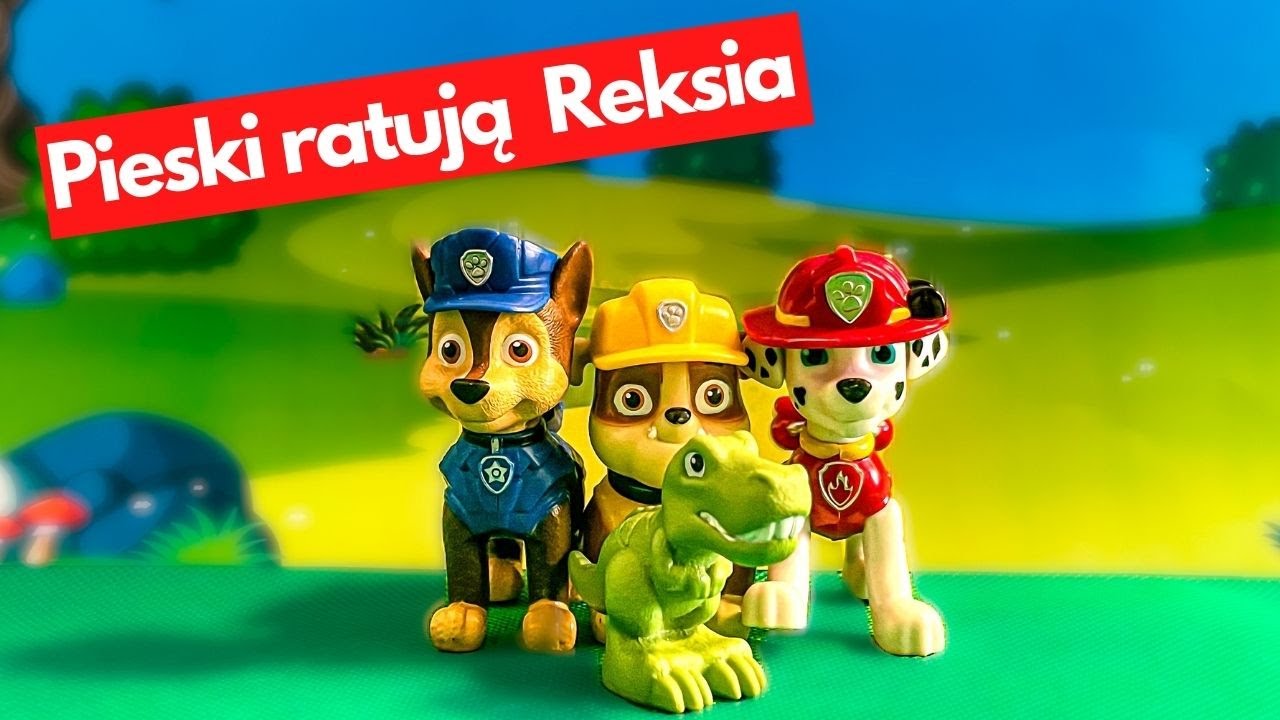 Jak Nazywają Się Psy Z Psiego Patrolu Pieski ratują Reksia - zabawa Psim Patrolem, Paw Patrol, Psi Patrol