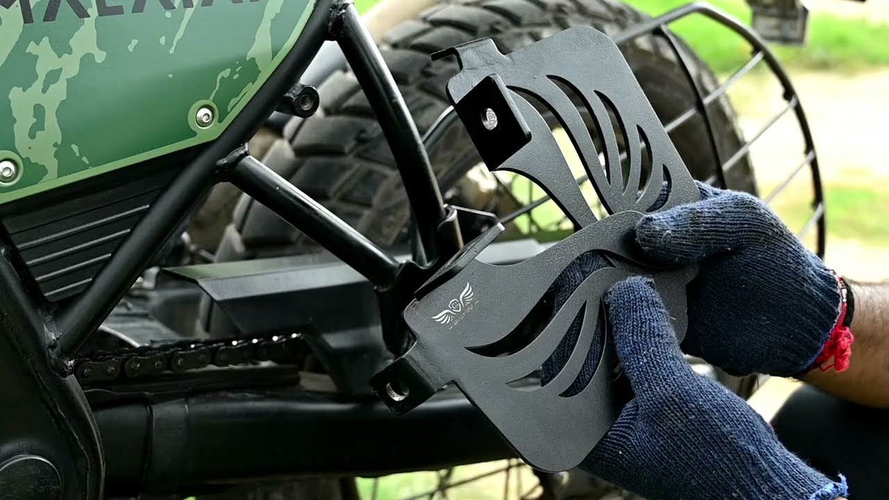 How to Install Pillion Footrest Royal Enfield Himalayan BS6 Model