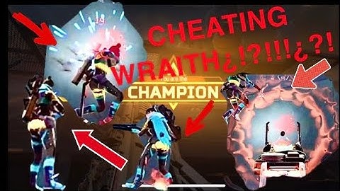 9 Kill Dub with HACKER WRAITH¿!? Apex Legends Mobile