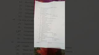 Nematology Ph.d Entrance Test 2025