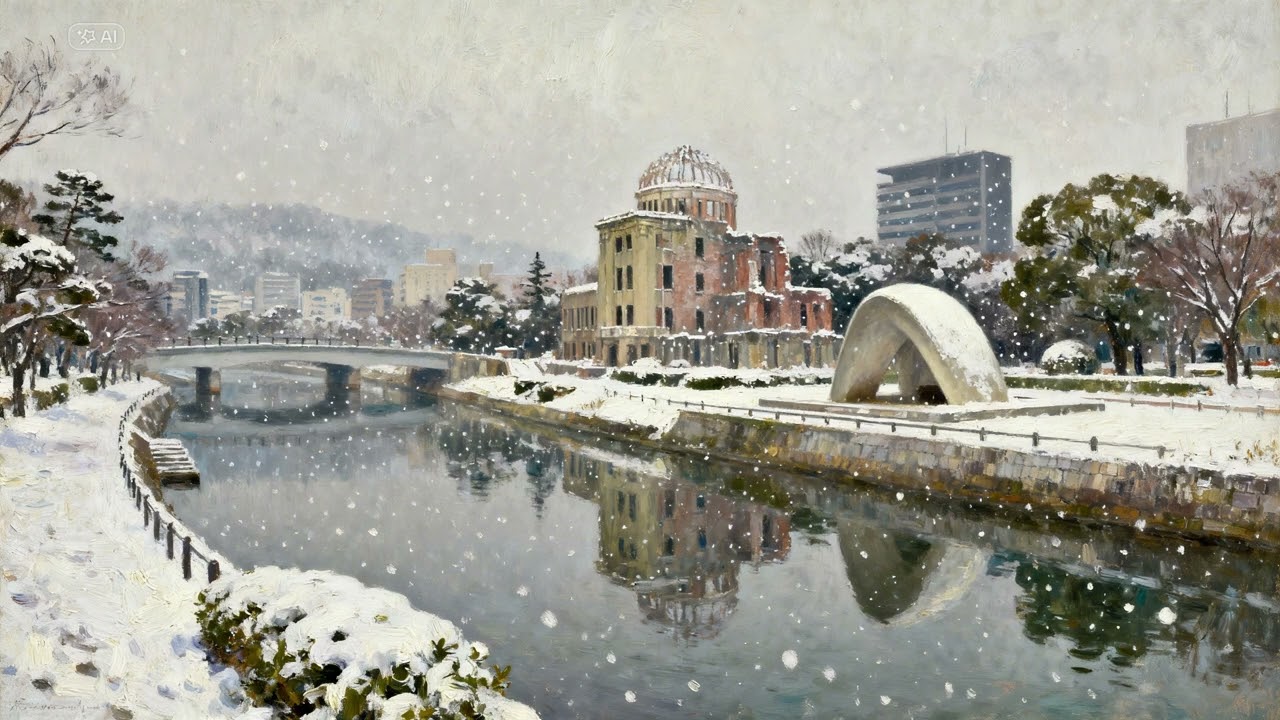 Winter Castles of Japan | Osaka, Nagoya, Himeji : TV Art Screensaver Home Decor Digital Decoration