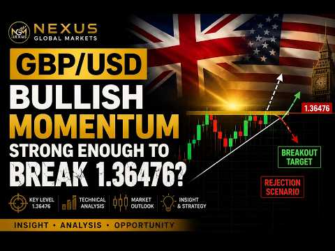 GBP/USD at 1.36476: Is Bullish Momentum Strong Enough for a Breakout?