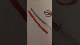 Le Katana de Damon Slayer dessin