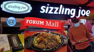 Sizzling Joe Forum Mall |  Restaurant Style Sizzling | Hyderabad | Archana Chandu