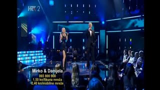 Danijela Martinović i Mirko Fodor - Zvijezde pjevaju - Swing - nastup