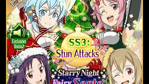 SAO Memory Defrag Xmas Part 3 Unit ss3 showcase!