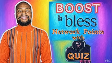 Bless Network Airdrop Quiz answers