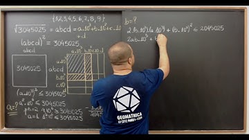 Raiz Quadrada  -  Algoritmo Chinês