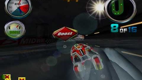 Hydro Thunder - Thunder Park - Dreamcast - 60 fps