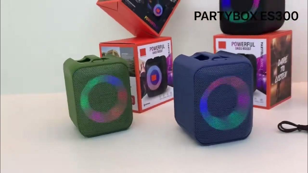 PARTY BOX ES300 portable wireless bluetooth speaker YouTube