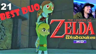 LINK & MEDLI BEST DUO - Nu Plays Zelda Wind Waker HD [PART 21]