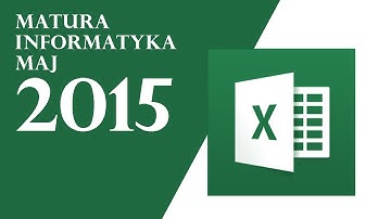 MATURA Z INFORMATYKI 2015 EXCEL