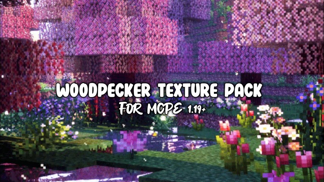 Woodpecker Texture Pack For MCPE 1.19 | Aesthetic & Medieval Texture ...