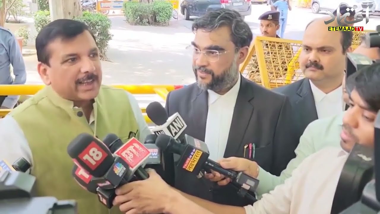 AAP leader Sanjay Singh made a big revelation, said, 'ED changed the name of the accused'