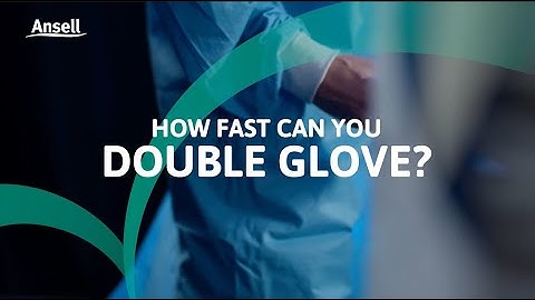 Double glove twice as fast: GAMMEX® PI Plus Glove-in-Glove™ System vs. Standard Double Gloving