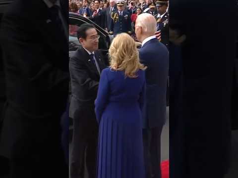 Biden Welcomes Japan's Kishida to the White House