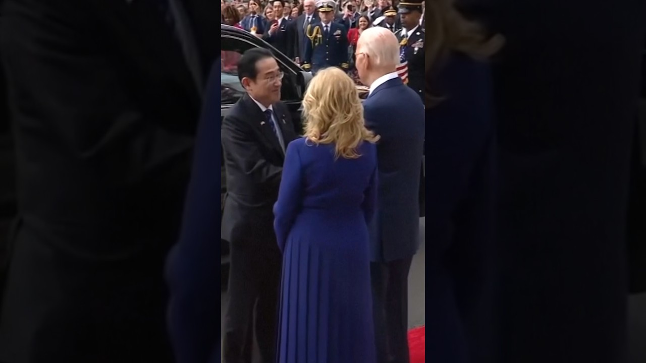 Biden Welcomes Japan's Kishida to the White House