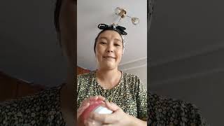 Бет массажы үй жағдайында #массажлица#shorts