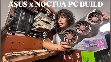 Building the Noctua custom PC with @ASUS  x @NoctuaVideos  RTX 5080 GPU 