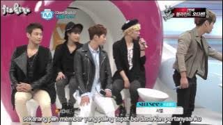 [INDO SUB] 130228 Open Studio - SHINee FULL