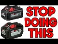 Your BUYING and USING Milwaukee M18 Batteries ALL WRONG! (stop doing this)