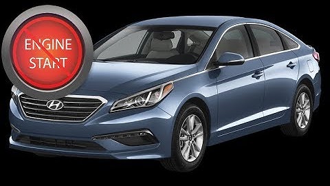 Open and Start all Hyundai keyless start models with a dead key fob battery.