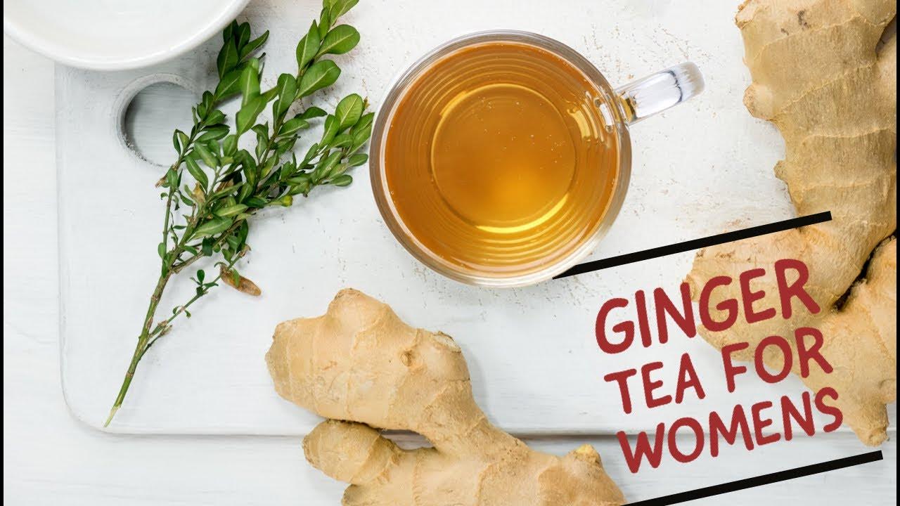 Ginger Tea for women 40+ menstural cramps periods heavy bleeding 🩸