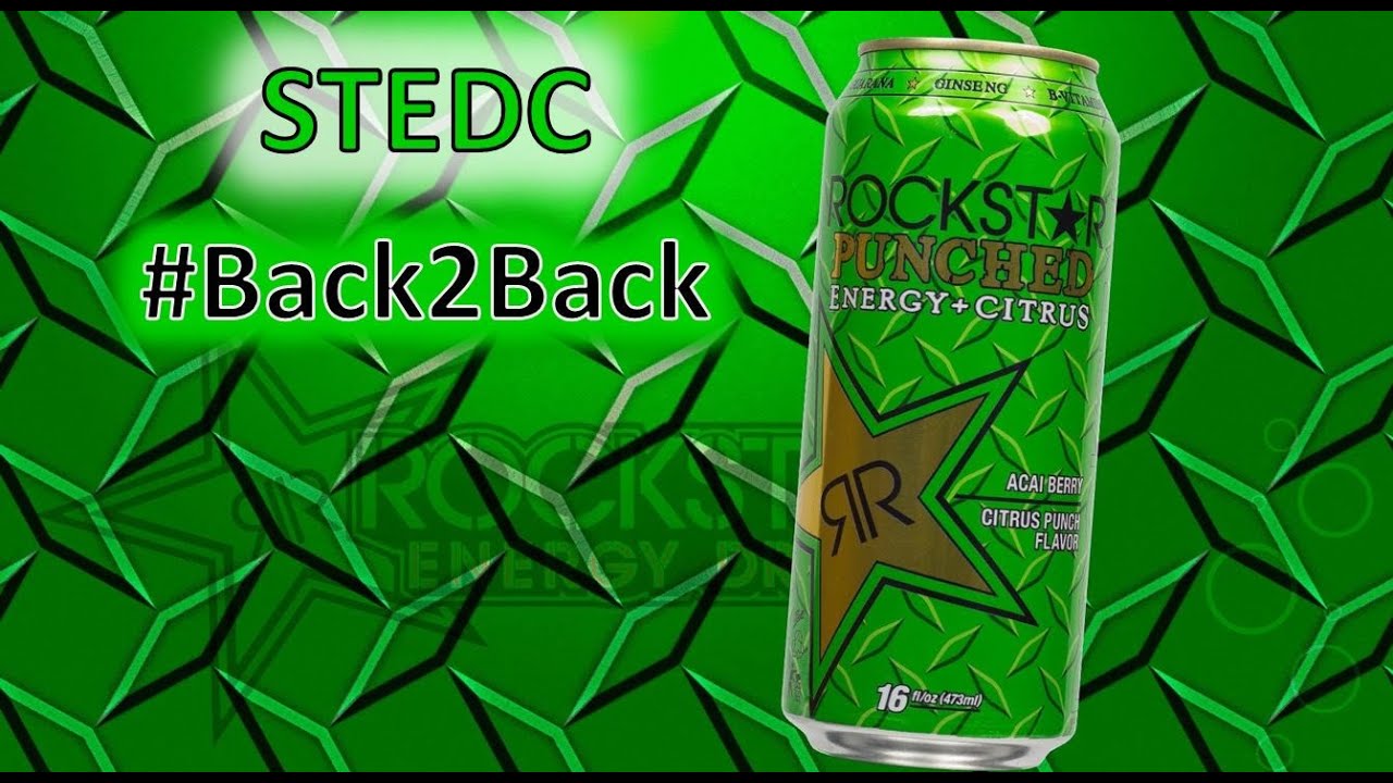 STEDC #Back2Back - Rockstar Punched Citrus