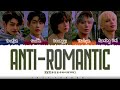 TXT - 'ANTI-ROMANTIC' Lyrics [Color Coded_Han_Rom_Eng]